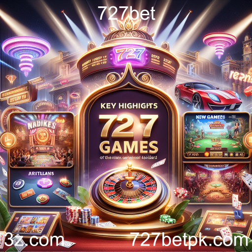 Explore os Novos Jogos do 727bet
